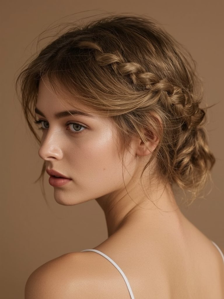 Space Buns Updo Hairstyles