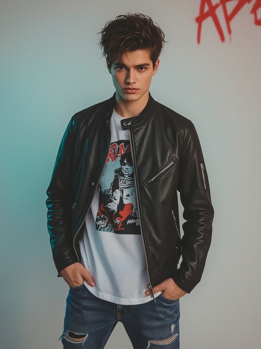 Men's Short Hair French Crop