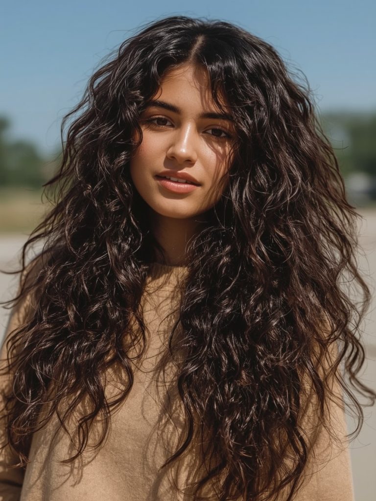 Hair Styles Curly Hairstyles: The Classic Curly Cascade