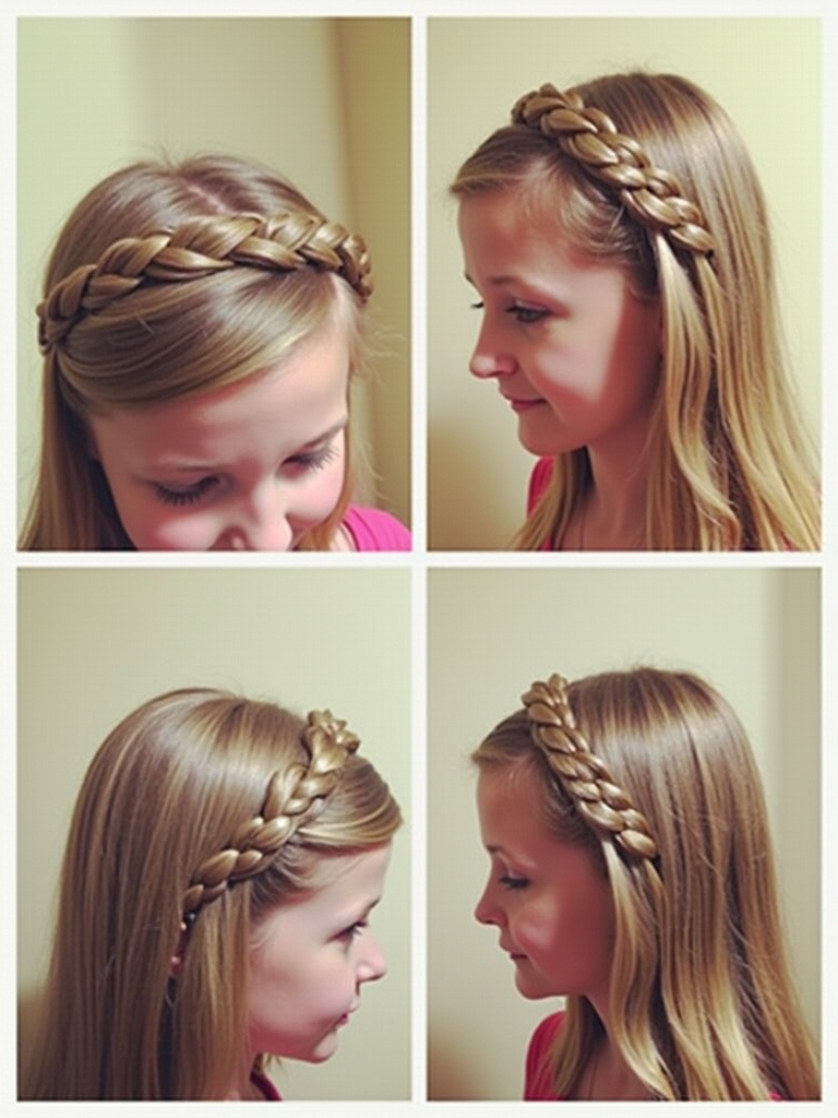 Hairstyles For School: Faux Hawk Braid