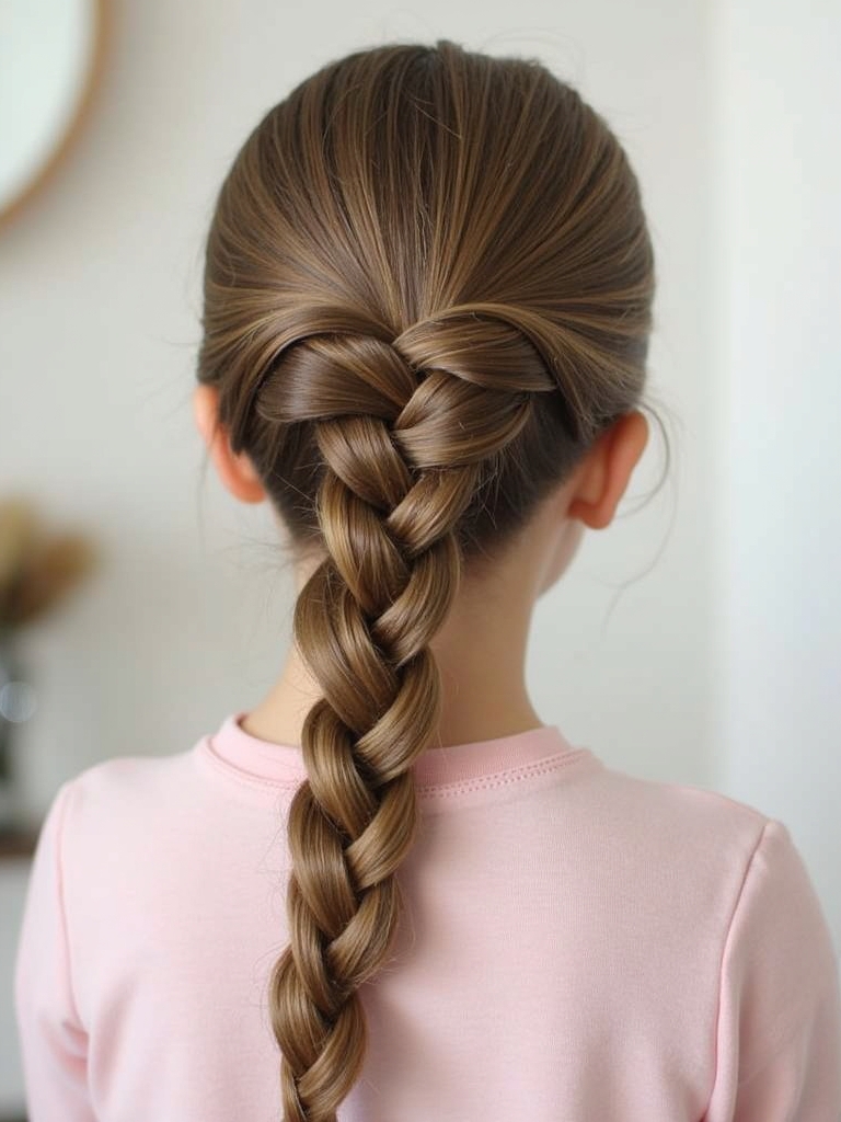 Hairstyles For School: Space Buns with Glitter Roots