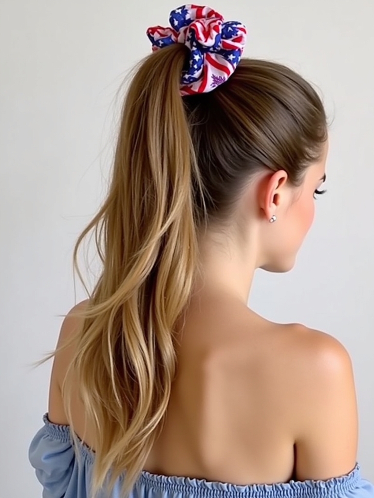 Cute Easy Messy Top Knot Hairstyle