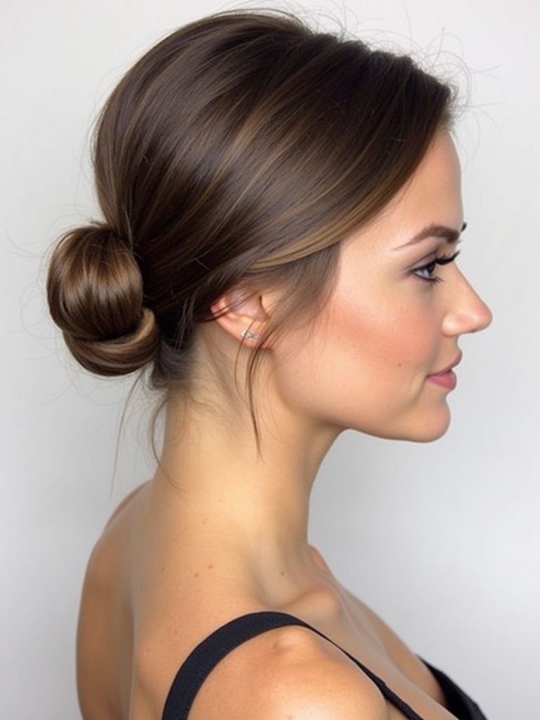 Cute Easy Head Scarf Hairstyle