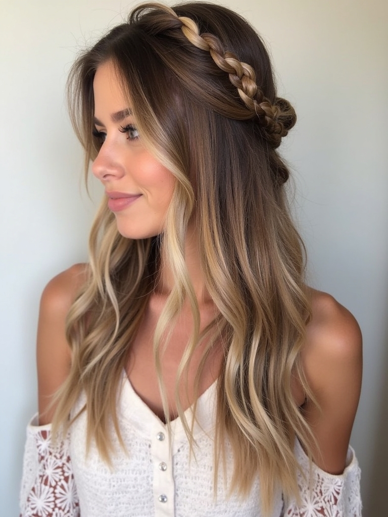 Cute Easy Claw Clip Hairstyle