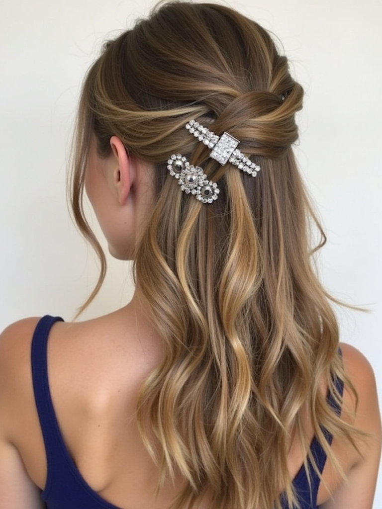 Long Haircut Ideas: Waterfall Braid