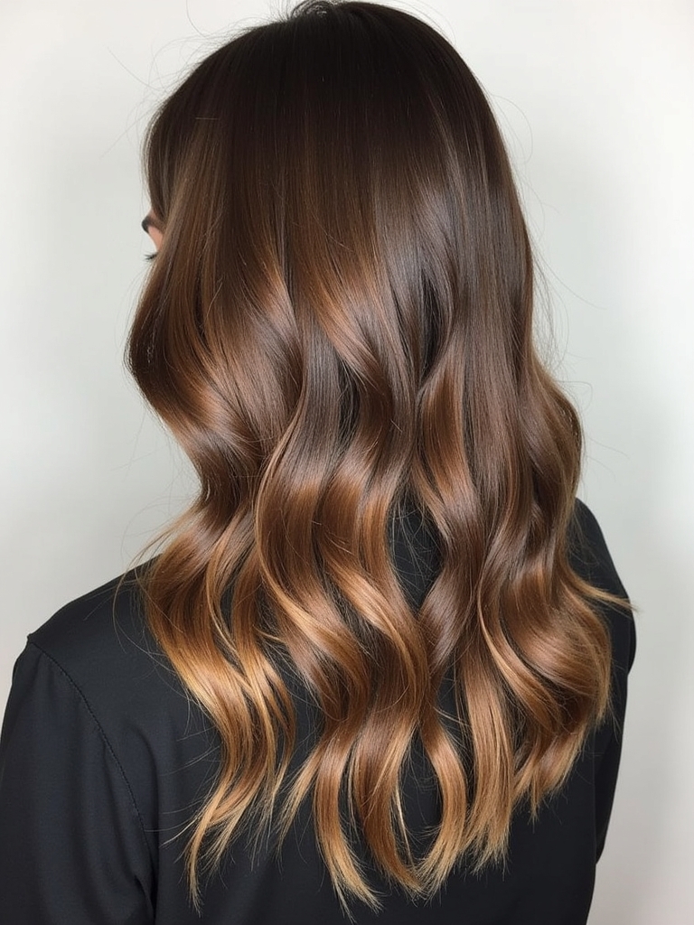 Sugared Pecan Caramel Balayage
