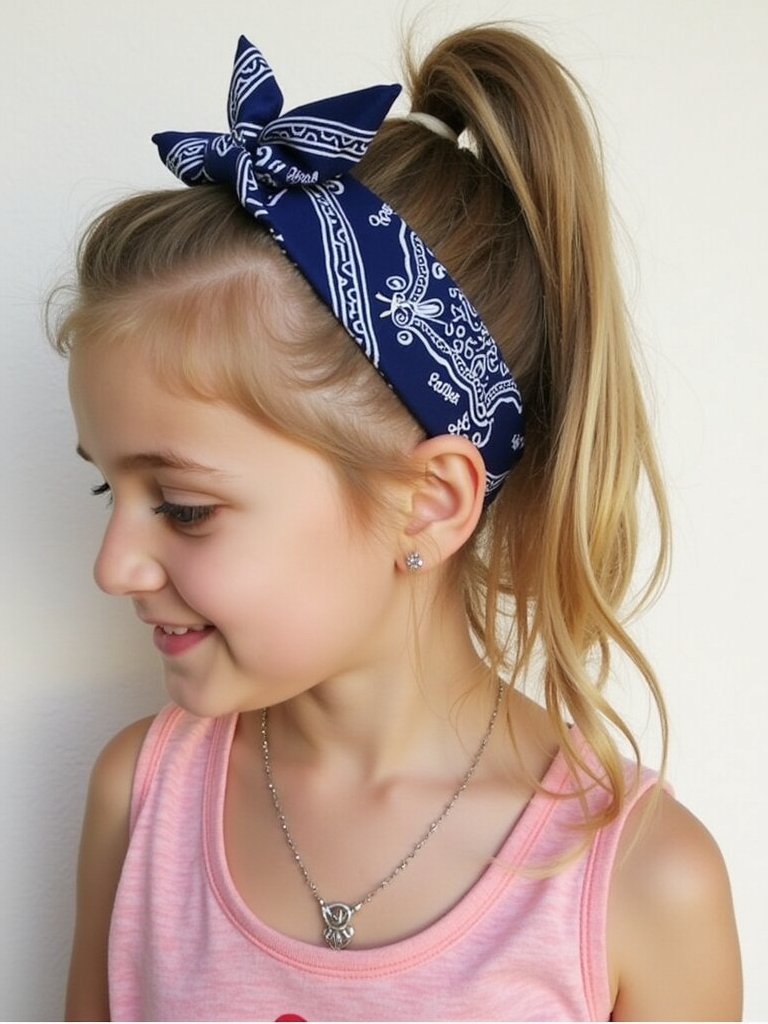 Hairstyles For School: Side Ponytail