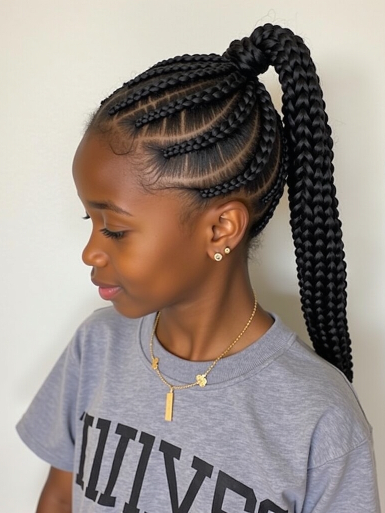 Hairstyles For School: Pigtail Braids