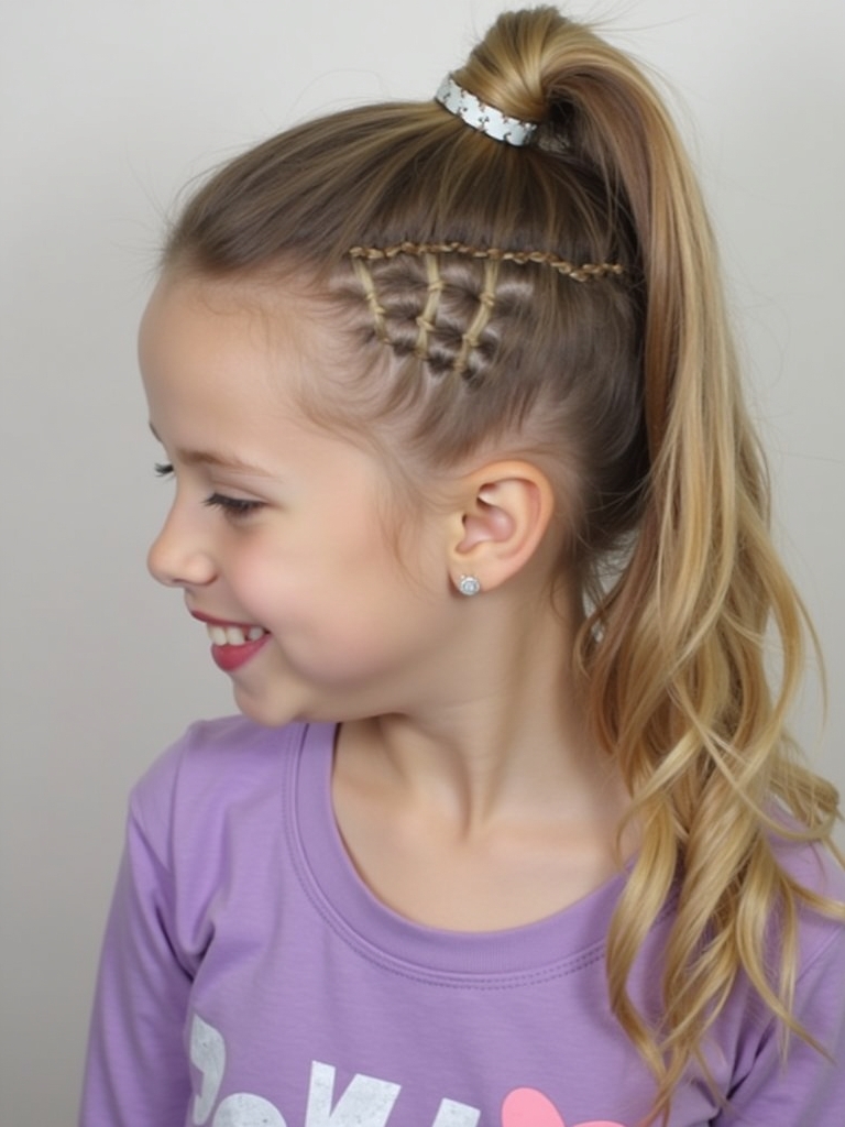 Hairstyles For School: Waterfall Braid