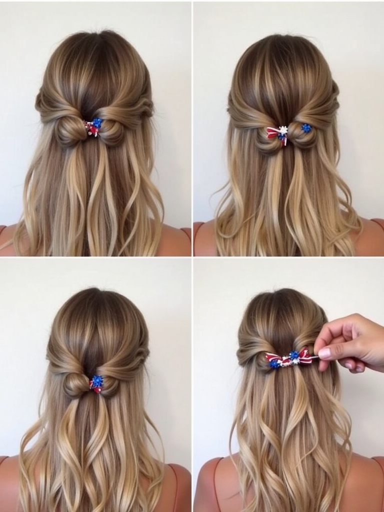 Cute Easy Low Ponytail with Face-Framing Strands Hairstyle