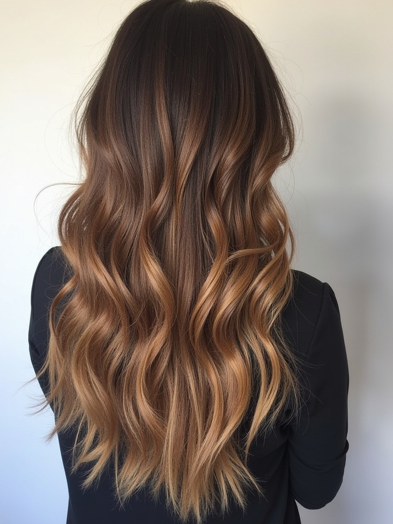 Caramel Glaze Balayage
