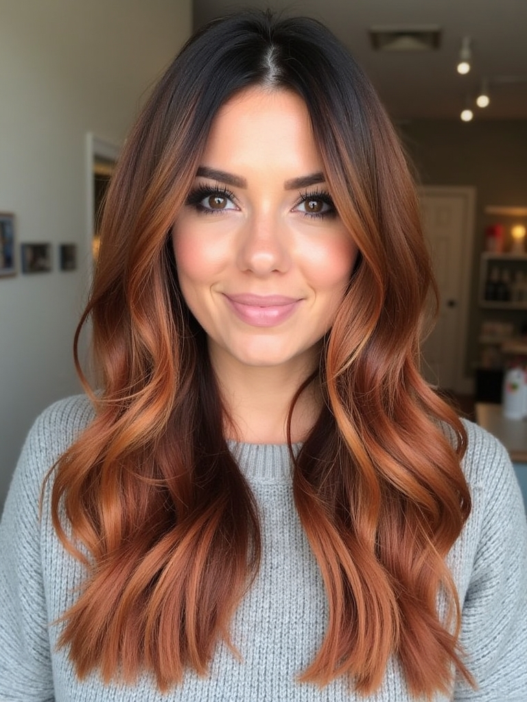 Mocha Kiss Caramel Balayage