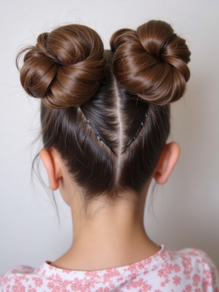 Cute Easy Messy Bun Hairstyle