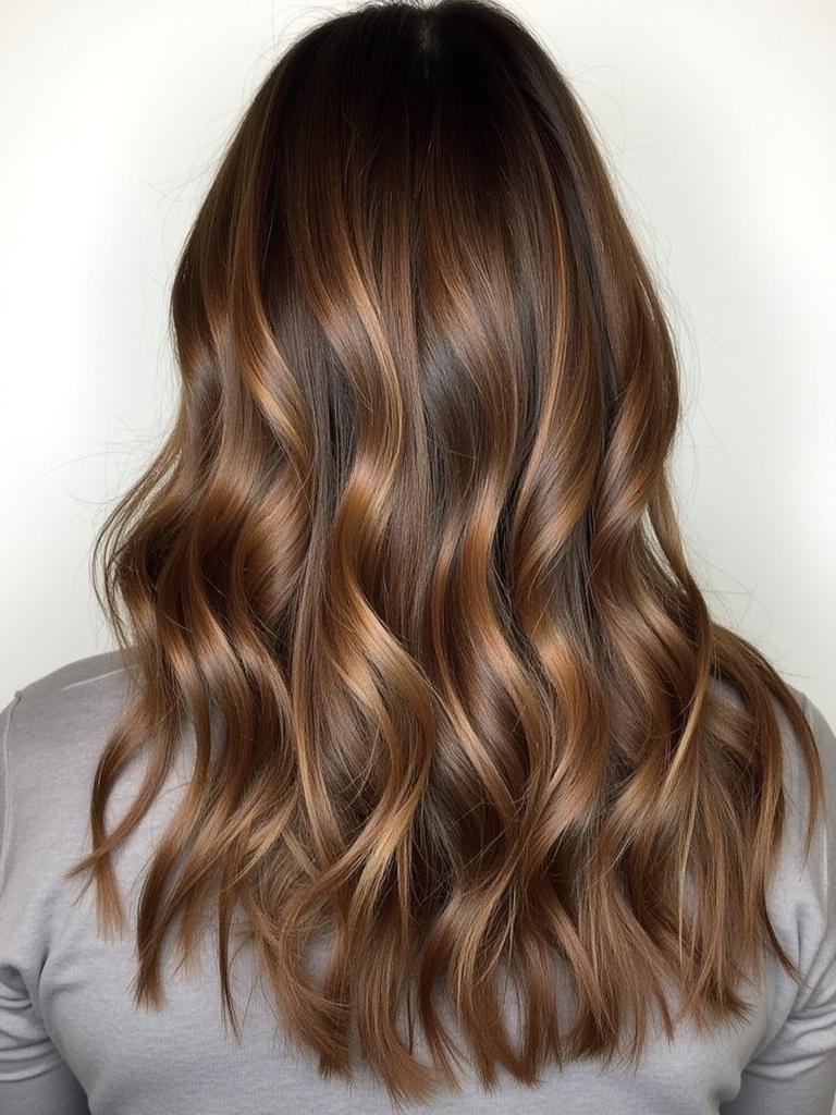 Bronze Goddess Caramel Balayage