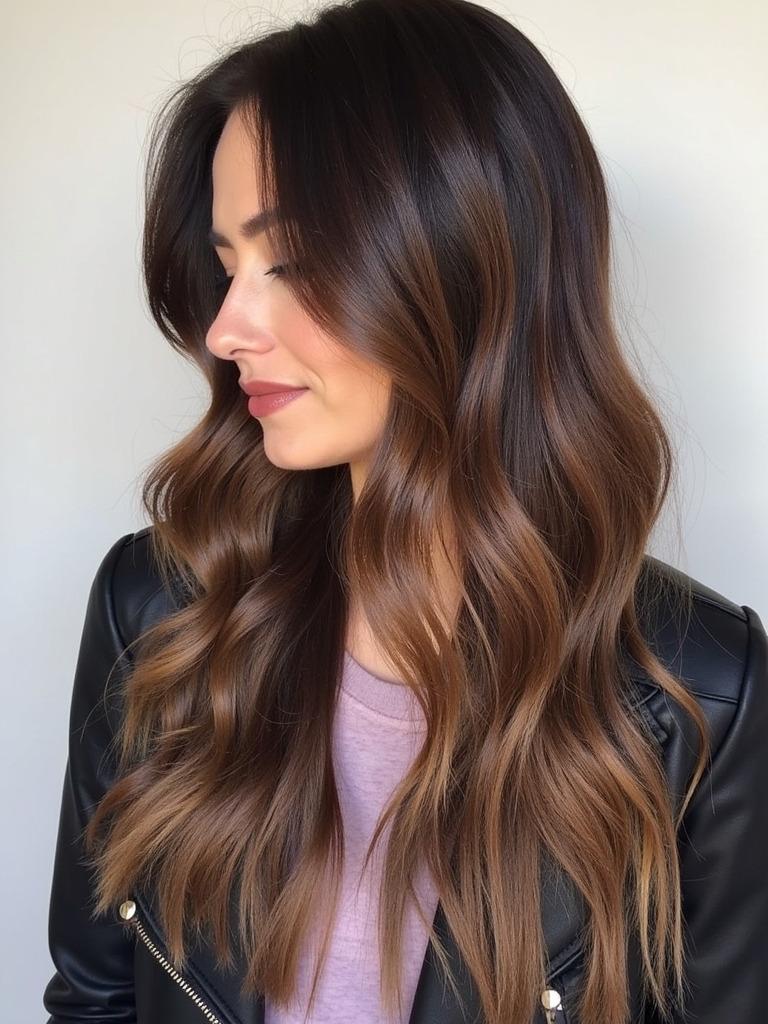 Toffee Touch Caramel Balayage