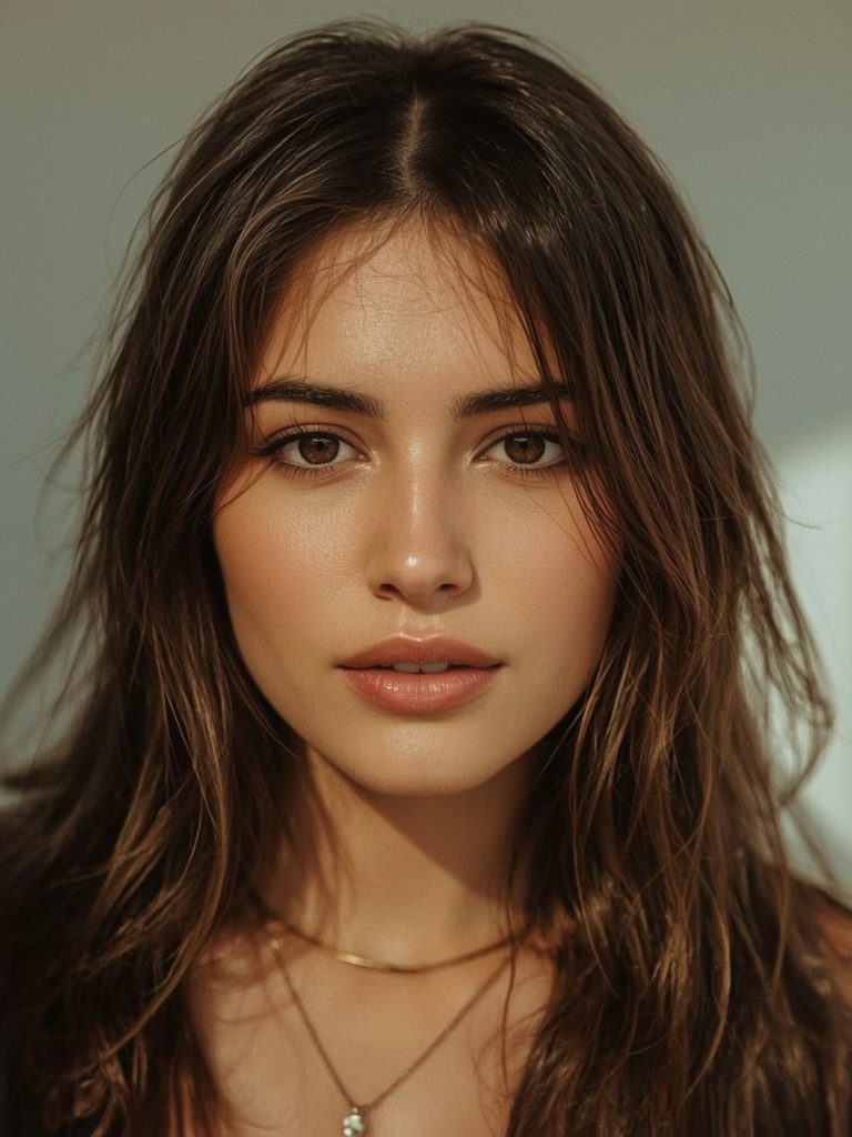 Caramel Low Maintenance: Low Maintenance Caramel Highlights On Brown Hair