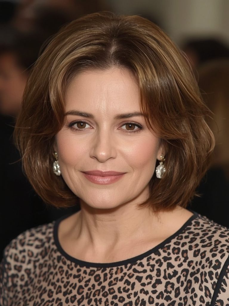 Bobs For Thin Hair Older Women: Graduated Bob with Volume