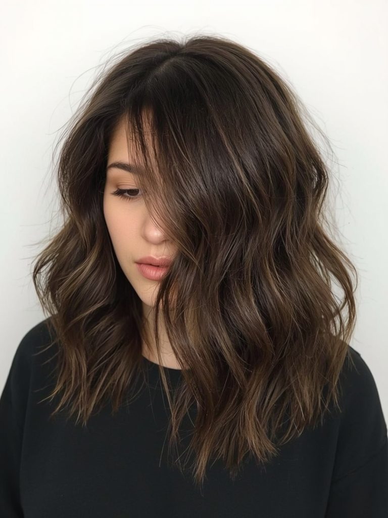 Caramel Bronde: Blend Of Brown And Blonde Caramel Highlights On Brown Hair