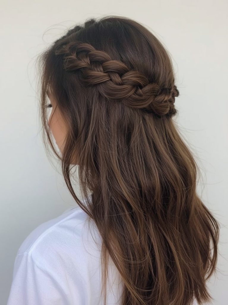 Brunette Summer Hair 2025: Brunette Ombre with Dark Roots