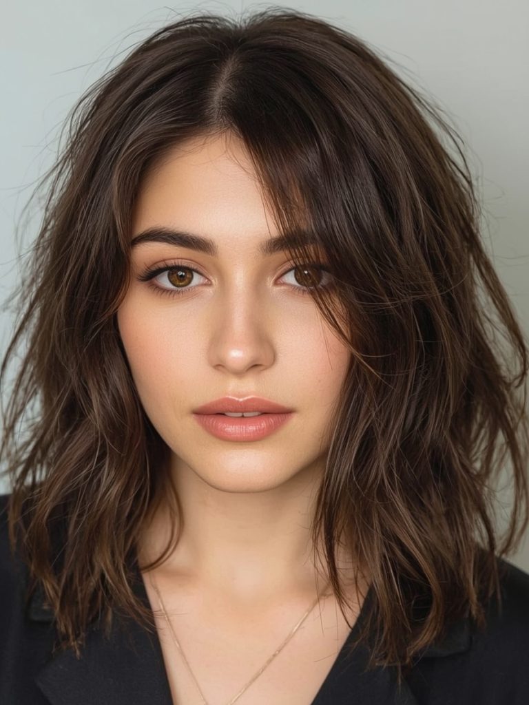 Caramel Chunk Highlights: Bold Caramel Highlights On Brown Hair