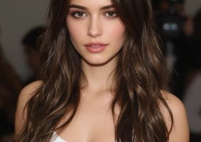 Caramel Sombre: Subtle Caramel Highlights On Brown Hair