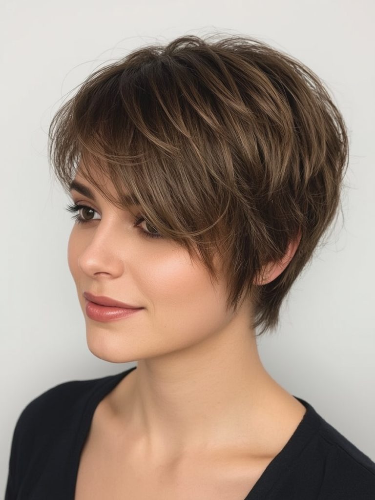 The Layered Bob: Short Haircuts For Thin Fine Hair