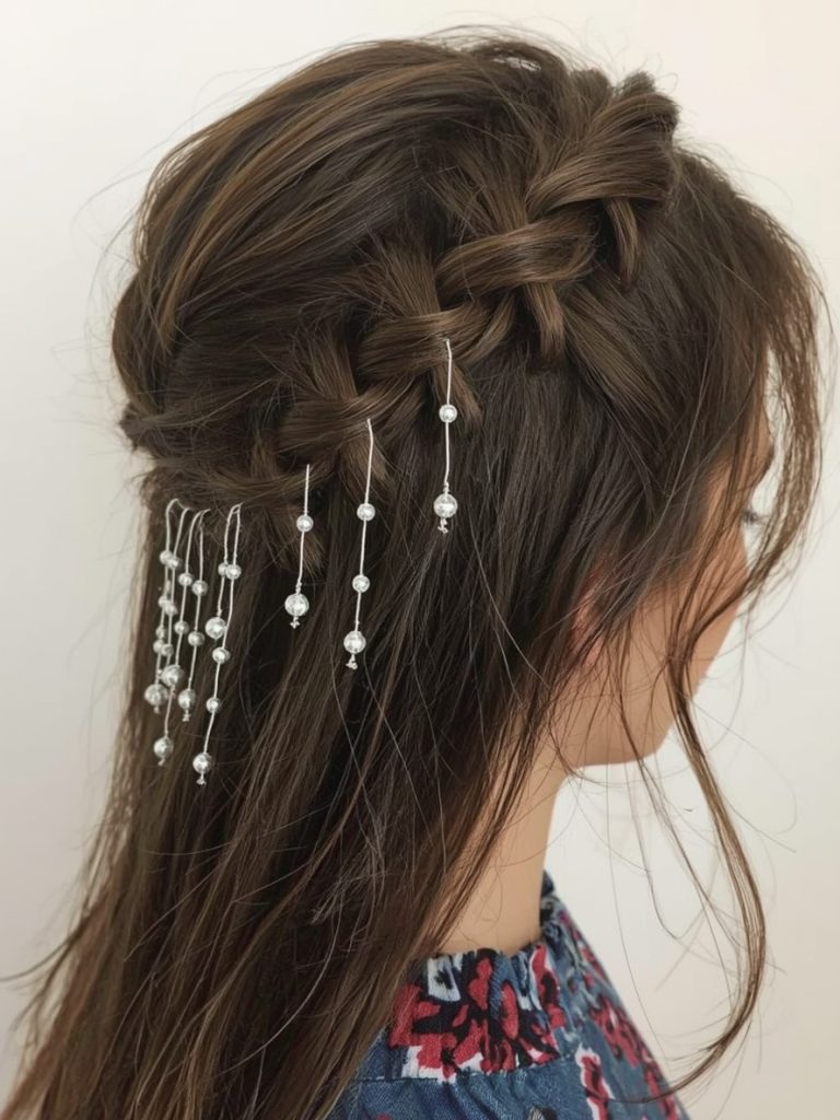 Hair Wrap Designs: The Chainmail Charm