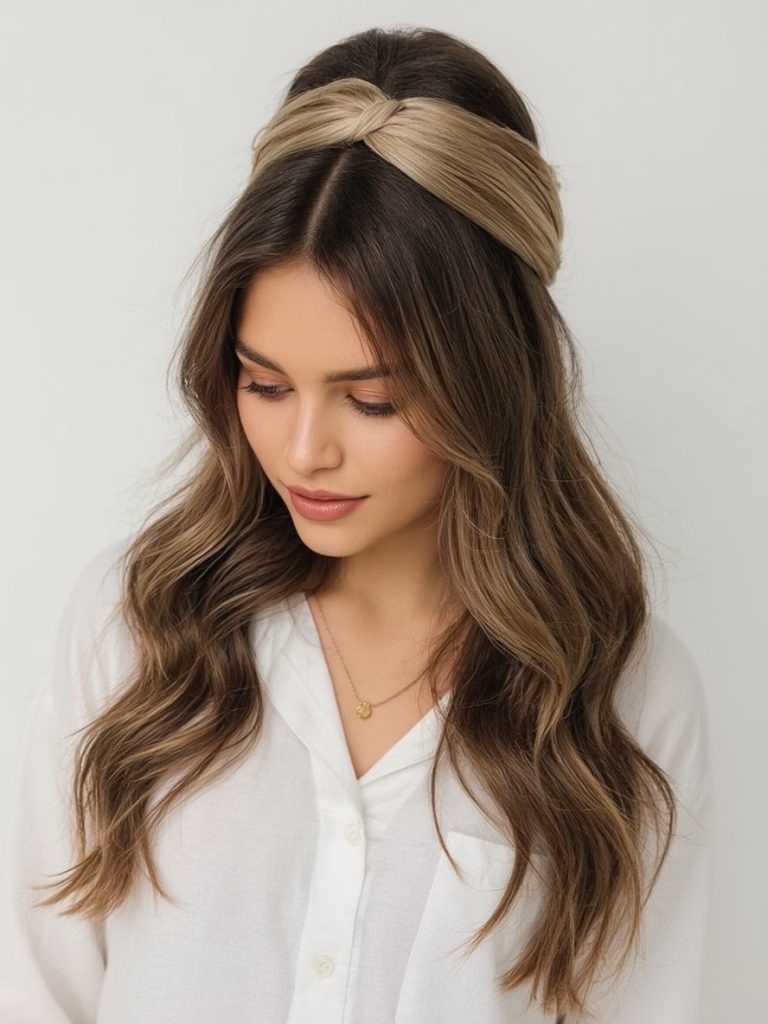 Hair Wrap Designs: The Denim Dream