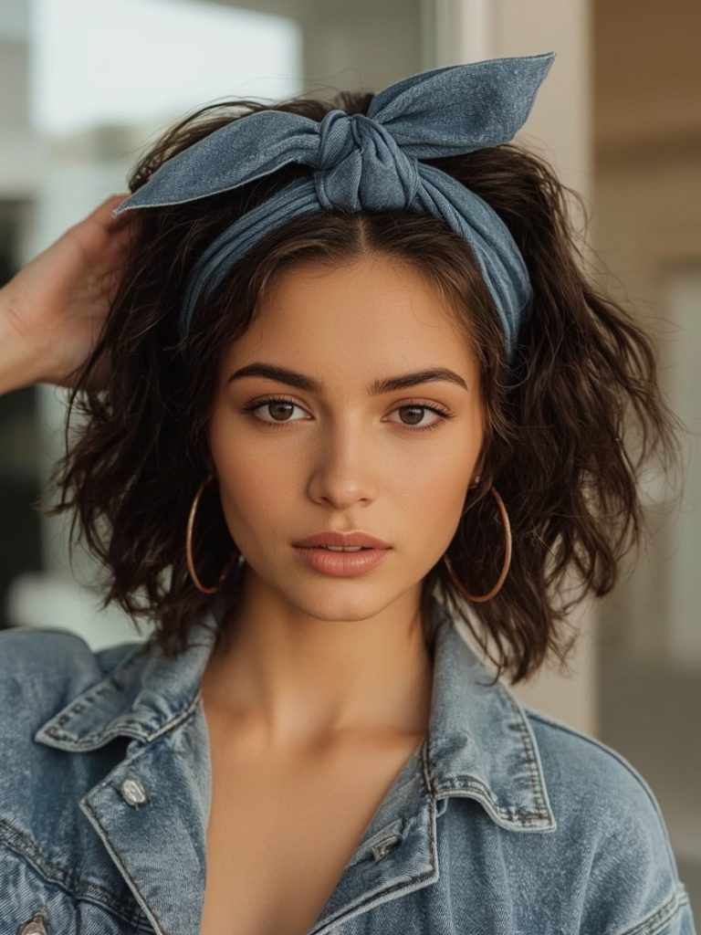 Hair Wrap Designs: The Rainbow Riot