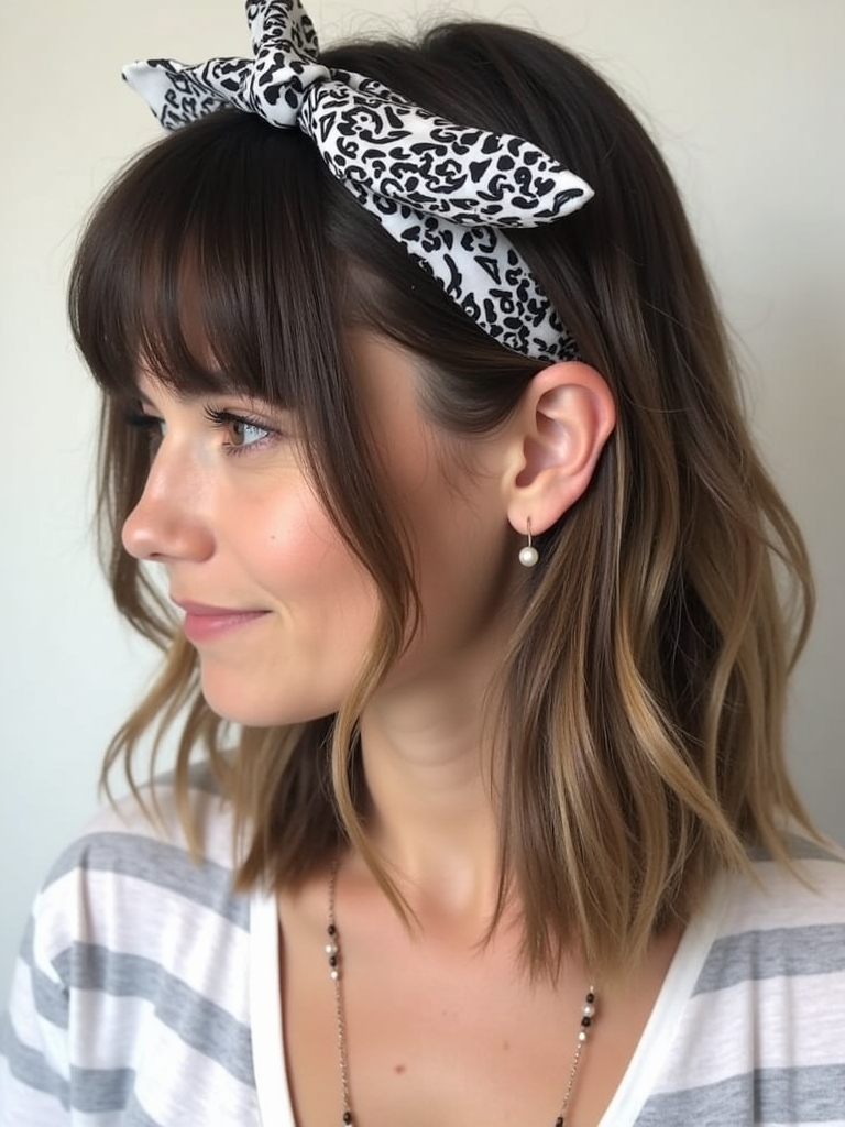 Collarbone Length Hair: Pulled-Through Braid