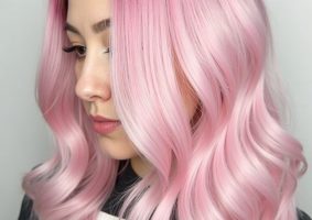 Pink Panther Peek-a-Boo: 40 Pink Hair Color Ideas in the Back